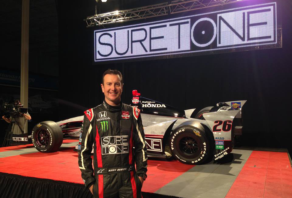 Kurt Busch To Make Indy 500 Debut in Suretone Honda