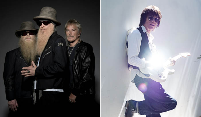 ZZ Top and Jeff Beck Now On Tour